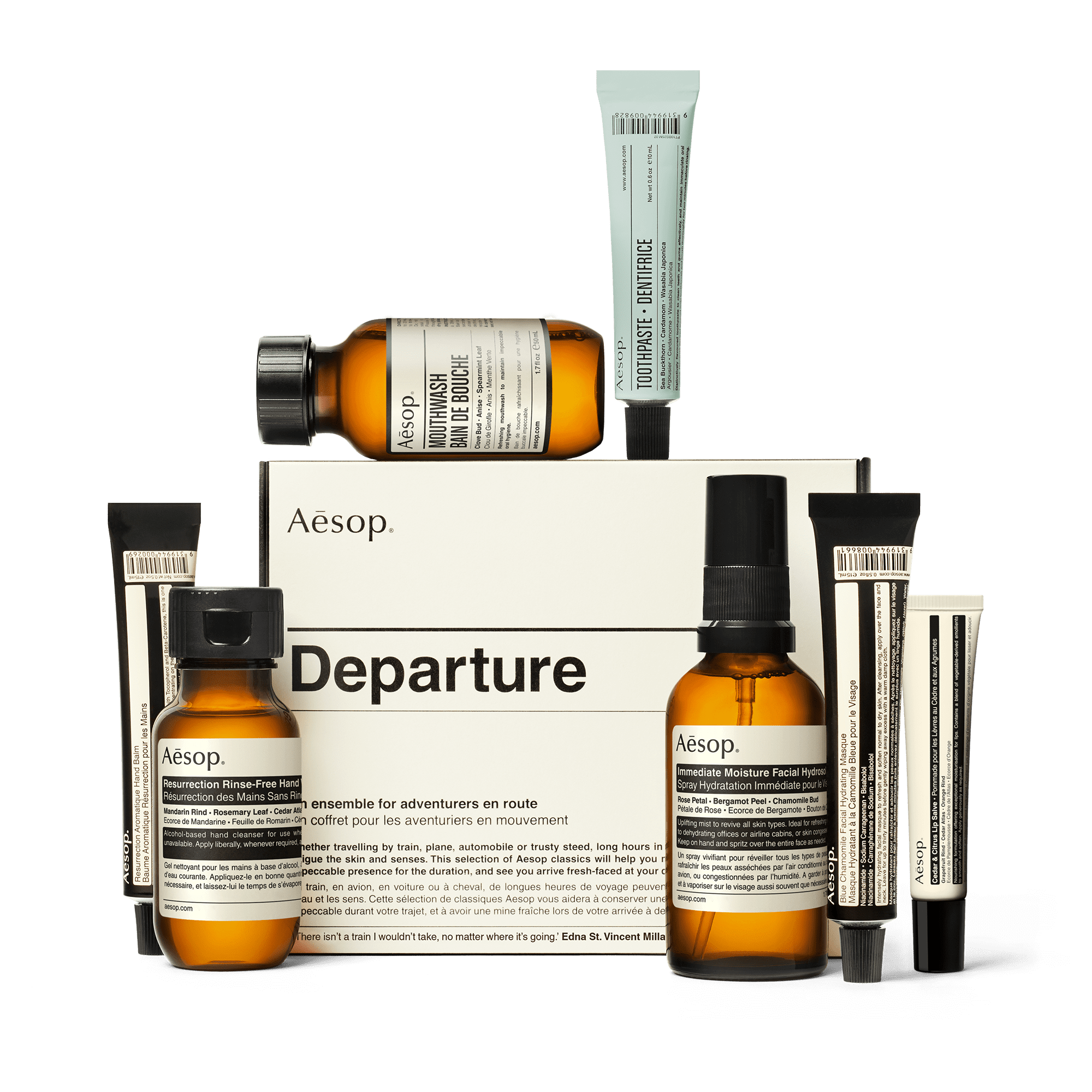 イソップ　トラベルセット Aesop_Kits_Departure_GL_Web_Fr
